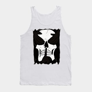 Skull funny Tank Top